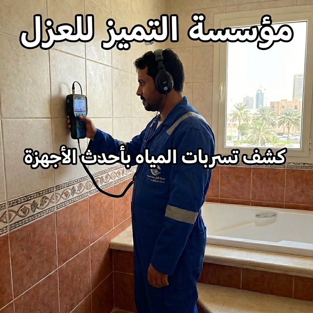 عزل خزانات المياه بالرياض لمنع التسربات